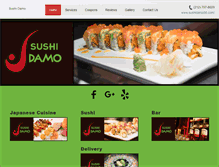 Tablet Screenshot of newyorksushibar.com